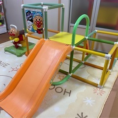 【大人気‼︎】アンパンマンジャングルジム♪豪華なゆらゆらロッキン...