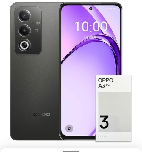 新品未開封 OPPO A3 5G ブラック
