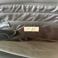 お値下げしました！A4・パソコン対応 多機能ポケットトートバッグ 黒の画像