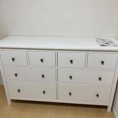 【IKEA】HEMNES ヘムネス チェスト（引き出し×8）
