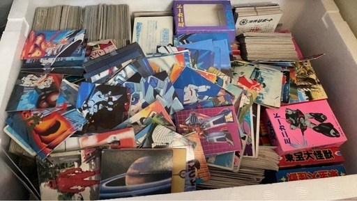 受け渡し予定者決定。【レア】かなり昔のカードとプラモデル