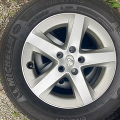 0342 レクサス純正ホイール15インチ タイヤ MICHELI...