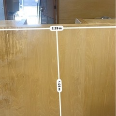 什器　木製お店のカウンター　　　　 の画像