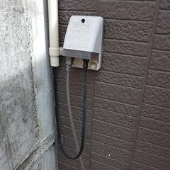 暗くなると自動外灯ＬＥＤの画像