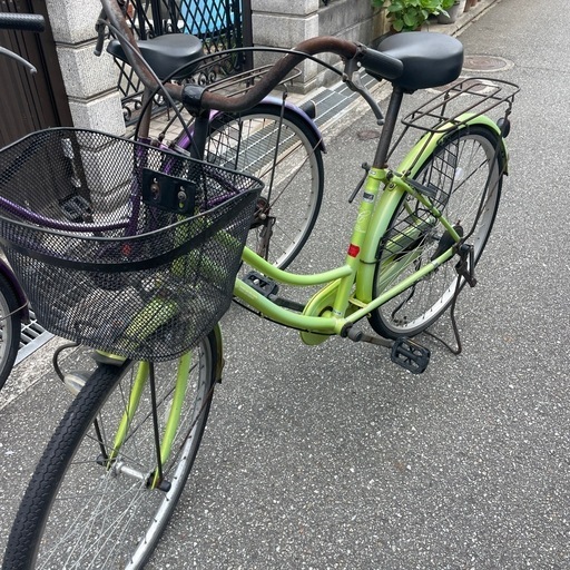 自転車　2台　　26インチ