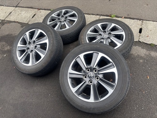 トヨタ純正16インチホーイル4本 タイヤ付（ボクシー）