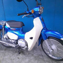 HONDA スーパーカブ110-3 青 エンジン始動動画 自賠責...