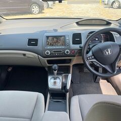 ホンダシビックハイブリッド ＭＸＢ 2009　１オーナー　ＴＶナビ　ＥＴＣ　ＨＩＤ　バックカメラ　アルミ付き　ドライブレコーダー　スペアキーありの画像