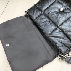 (F-2504WE12)◆H&M◆キルティングバッグ◆ブラック◆の画像
