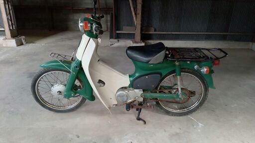 受付終了 スーパーカブ C50 部品取り車 滋賀守山