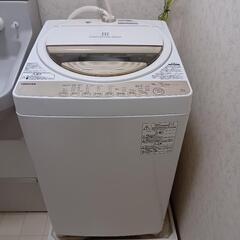 東芝　洗濯機　6kg 2017年製