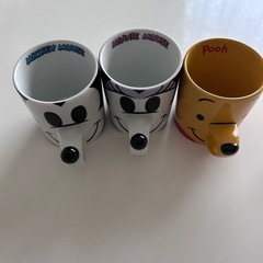 ディズニーマグカップとポールスミスのグラス
