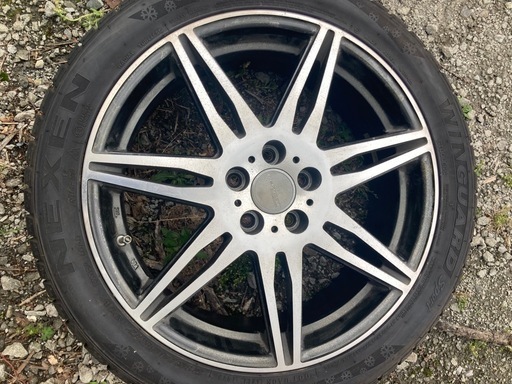 0343 ROZEST STYLISHMODE ホイール17インチ WINGUARD 215/45R17 スタッドレスタイヤ ４本セット カー用品