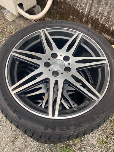 0343 ROZEST STYLISHMODE ホイール17インチ WINGUARD 215/45R17 スタッドレスタイヤ ４本セット カー用品