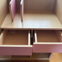 ランドセルラック（ピンク）の画像