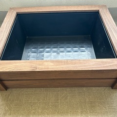 トロ舟と木枠のセット　メダカビオトープ