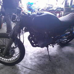 HONDA GB250クラブマン-4 黒 エンジン始動確認 自賠責保険で乗れます 半額配送キャンペーン 現状渡し諸経費￥0- 横浜 P-Yardの画像