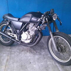 HONDA GB250クラブマン-4 黒 エンジン始動確認 自賠...