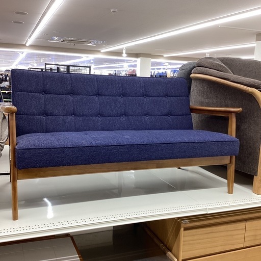 【取りに来られる方限定！！】カリモク60 2人掛けソファー