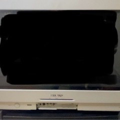シャープ　ブラウン管テレビ　2003年製　ジャンク品の画像