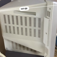 シャープ　ブラウン管テレビ　2003年製　ジャンク品の画像