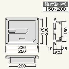 フクビ【プッシュ式レジスター順風(標準タイプ)　新品　全6個の画像