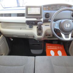 ホンダ　Ｎ－ＢＯX　Ｇ・Ｌホンダセンシング★1年保証★ロードサービス付　社外ＳＤナビ　地デジ　バックカメラ　Ｂｌｕｅｔｏｏｔｈ　ＵＳＢ　左側パワースライドドア　前席シートヒーター　ビルトインＥＴＣ　スマートキー　オートエアコン　オートライト　ＬＥＤヘッドライトの画像