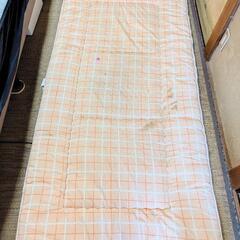 寝具　敷布団、枕、羽毛