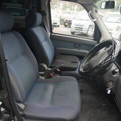 (6473) 25万 H22（2010）年  ハイゼットカーゴ クルーズ ハイルーフ 4WD ブラック　5 MT 走行143,803kmの画像