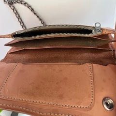 転居のため5/12まで KADOYA レザーウォレットの画像