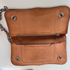 転居のため5/12まで KADOYA レザーウォレットの画像