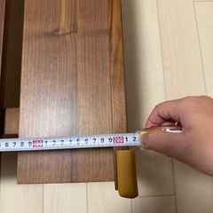 ニトリ セミダブル ローベッド　フレームの画像