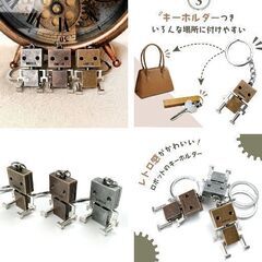 ロボットキーホルダー（新品）ブロンズの画像