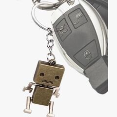 ロボットキーホルダー（新品）ブロンズ
