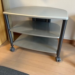 キャスター付きテレビ台　高さ調整OK!　
