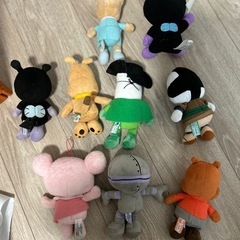 あんぱんまんの仲間　ぬいぐるみの画像