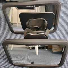 ベビーミラー後部座席の確認