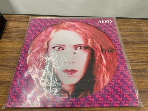訳あり】LP hide TELL ME ピクチャーレコード (ドリーム尼崎1