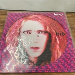 【訳あり】LP hide TELL ME ピクチャーレコード