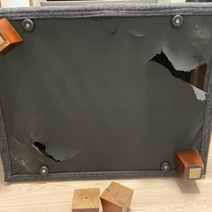 オットマン訳あり。引き取って くださる方200円お渡しします
。の画像