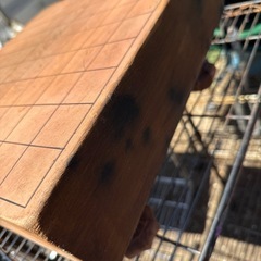 脚付き将棋台②の画像