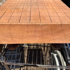 脚付き将棋台②の画像
