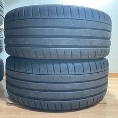 溝あり225/40r18ミシュランパイロットスポーツ2本