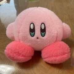 カービィのぬいぐるみとポーチとおさるのジョージ長クッション