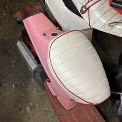 パッソーラー☆ピンク全塗装☆不動☆長期放置！の画像