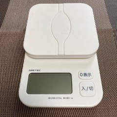 はかり,キッチン,DRETEC