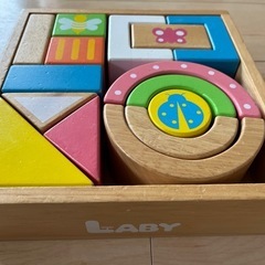 音が鳴る⭐︎LABY 木製知育ブロックの画像