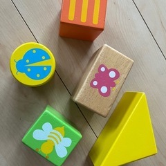 音が鳴る⭐︎LABY 木製知育ブロックの画像