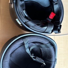 超美品　125cc以下用　ヘルメット2つ　セット　　の画像
