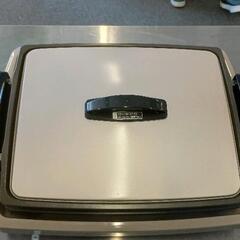 0511-078 SHARP ホットプレート KX-XK13-T マイルドブラウン セラミックコート